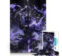 Rompecabezas Shadow Warrior de 1000 Piezas para Adolescentes Juego Inteligente para Fortalecer los Lazos Familiares, Pieza de Arte para armar 50x75cm