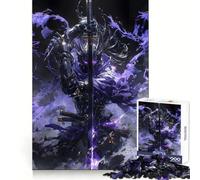 Rompecabezas Shadow Warrior de 1000 Piezas para Adolescentes Juguete de lógica Mental para el Tiempo Libre Bordes Finos 38x26cm