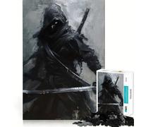 Rompecabezas Shadow Warrior de 1000 Piezas para Adolescentes Juguete de lógica Mental para el Tiempo Libre Bordes Finos 38x26cm