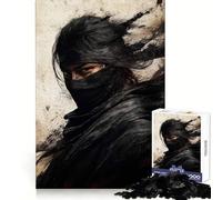Rompecabezas Shadow Warrior Graffiti Artwork de 1000 Piezas para Adultos Juguete para ejercitar la Mente Diseño Divertido y silencioso 50x75cm