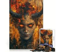 Rompecabezas She Devil para Adultos, 1000 Piezas, fortalece la Memoria, Tranquilo, calmado, Bordes limpios, Arte Coleccionable 50x75cm