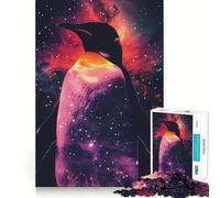 Rompecabezas Silhouette Galaxy de 1000 Piezas para Adolescentes, Juego Mental, Juguete antiestrés, Corte preciso, Regalo artístico 38x26cm