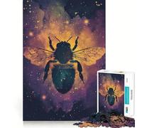 Rompecabezas Silhouette Galaxy de 1000 Piezas para Adolescentes Recuerdo, Mejora, Mente Tranquila, Arte de Corte Claro, Coleccionable 50x75cm