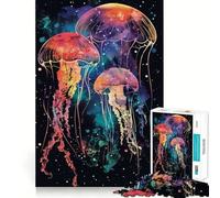 Rompecabezas Silhouette Galaxy de 1000 Piezas para Adultos, Juguete de lógica Mental, Alivio de la tensión, Corte Firme, 38x52cm