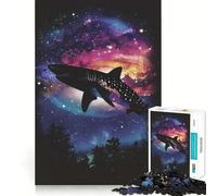 Rompecabezas Silhouette Galaxy de 1000 Piezas para Adultos y Adolescentes Ayuda a Mejorar la Memoria y relaja la Mente Diseño para armar 38x52cm