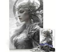 Rompecabezas Silver-Clad Angel de 1000 Piezas para Adultos, Juguete de lógica Mental, antiestrés, Corte Firme, Regalo increíble 50x75cm