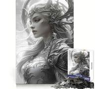 Rompecabezas Silver-Clad Angel para Adolescentes, 1000 Piezas, Juguete para estimular la lógica, alegría Familiar, Borde Premium, 38x26cm