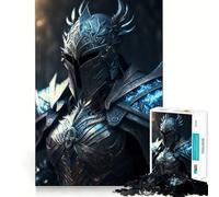 Rompecabezas Silver Paladin de 1000 Piezas para Adultos, Juguete de lógica aguda, Entretenimiento en el hogar, Piezas de Corte preciso, Regalo sincero 38x26cm