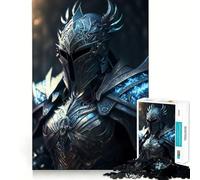 Rompecabezas Silver Paladin de 1000 Piezas para Adultos Regalo Ideal para ejercitar la Mente Juguete para Relajarse Arte para armar Regalo Memorable 38x52cm