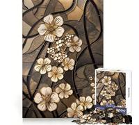 Rompecabezas Sinfonía Floral Floreciente para Adolescentes, 1000 Piezas, Ideal para Entrenar la concentración, Relajarse y divertirse Un Regalo estupendo (50x75cm)