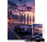 Rompecabezas Skyline Reflections de 1000 Piezas para Adolescentes Mejora la Memoria Divertido y Relajante Piezas de colección de Arte con Corte nítido 38x52cm