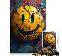 Rompecabezas Smile Crazy in Color de 1000 Piezas para Adultos Juguete para ejercitar la Mente Diversión compartida Arte de Corte preciso Exhibición 50x75cm