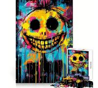 Rompecabezas Smile Crazy in Color para Adolescentes, 1000 Piezas, Actividad para ejercitar la Mente, Borde Exacto, Regalo Festivo 38x52cm