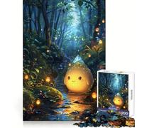 Rompecabezas Smiling Water Spirit para Adolescentes, 1000 Piezas, Juguete para la Mente, Escape Tranquilo, Borde preciso, Regalo increíble (38x52cm)