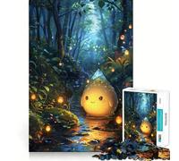 Rompecabezas Smiling Water Spirit para Adolescentes, 1000 Piezas, Juguete para la Mente, Escape Tranquilo, Borde preciso, Regalo increíble (38x52cm)