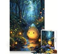 Rompecabezas Smiling Water Spirit para Adultos, 1000 Piezas, Juguete de lógica, antiestrés, Corte de precisión, Regalo para Festivales (50x75cm)