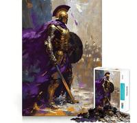 Rompecabezas Soldado Espartano para Adolescentes, 1000 Piezas, Juguete Mental, Escapada Calma, Borde Preciso, Regalo Increíble (38x26cm)