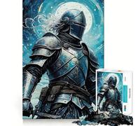 Rompecabezas Soldado Guerrero Espartano para Adolescentes 1000 Piezas Juguete de Habilidades y Razonamiento Juego Relajante Corte Exacto (38x52cm)