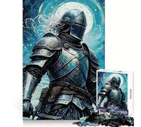 Rompecabezas Soldado Guerrero Espartano para Adolescentes 1000 Piezas Juguete de Habilidades y Razonamiento Juego Relajante Corte Exacto (38x52cm)