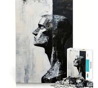 Rompecabezas Soledad Esculpida de 1000 Piezas para Adolescentes Mejora la Memoria, relaja la Mente y CREA un Regalo Original (38x26cm)