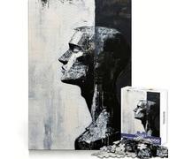 Rompecabezas Soledad Esculpida de 1000 Piezas para Adolescentes Mejora la Memoria, relaja la Mente y CREA un Regalo Original (38x26cm)
