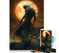 Rompecabezas Sombra de Luna de Sangre de 1000 Piezas para Adolescentes Juguete de lógica Clara, fácil de Usar, Ocio, Regalo de cumpleaños 38x52cm