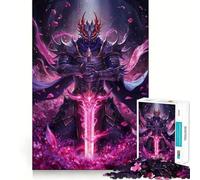 Rompecabezas Sombra de Sakura para Adolescentes, 1000 Piezas, Juguete de lógica Mental, Alivio del estrés, Corte Firme, Regalo de Papá Noel 50x75cm