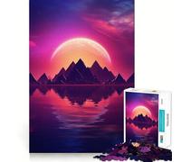 Rompecabezas Sonic Sunset Serenade de 1000 Piezas para Adolescentes Mejora la Memoria Cómodo y Relajante Corte Firme Regalo Festivo (38x26cm)