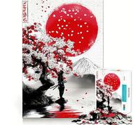 Rompecabezas Soul of Japan de 1000 Piezas para Adultos y Adolescentes Juguete de lógica sólida, Divertido y silencioso Corte de precisión Selección de Deseos de Santa Claus (38x26cm)