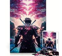 Rompecabezas Soul of The Samurai de 1000 Piezas para Adultos, Juguete de lógica Mental, Juego de Mesa Serene Time, Corte Firme, (50x75cm)