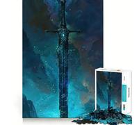 Rompecabezas Soul Sword of Cosmos de 1000 Piezas para Adolescentes Mejora la Memoria Cómodo y Relajante Corte Firme Regalo Festivo (38x52cm)