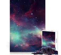 Rompecabezas Space Collage Colorful Sky de 1000 Piezas para Adultos y Adolescentes Juguete de Habilidad, Relajante y Divertido Bordes Ajustados Regalo Ideal para Festivales (38x26cm)