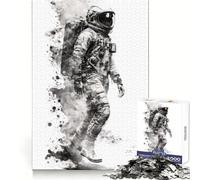 Rompecabezas Space Conquerors de 1000 Piezas para Adolescentes, Rompecabezas de lógica Clara, Juguete, Tiempo de Paz, Corte, Lista de Deseos de Santa Claus (50x75cm)