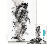 Rompecabezas Space Conquerors de 1000 Piezas para Adolescentes, Rompecabezas de lógica Clara, Juguete, Tiempo de Paz, Corte, Lista de Deseos de Santa Claus (50x75cm)