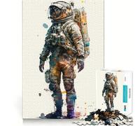 Rompecabezas Space Conquerors de 1000 Piezas para Adultos, Juego Mental, Juguete Divertido y Tranquilo, Pieza de colección de Arte de Corte preciso (38x52cm)