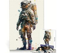 Rompecabezas Space Conquerors de 1000 Piezas para Adultos, Juego Mental, Juguete Divertido y Tranquilo, Pieza de colección de Arte de Corte preciso (38x52cm)