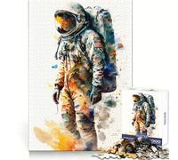 Rompecabezas Space Conquerors de 1000 Piezas para Adultos Juego Mental Pasatiempo en casa Bordes limpios Un Regalo Encantador (38x26cm)