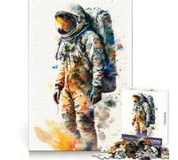 Rompecabezas Space Conquerors de 1000 Piezas para Adultos Juego Mental Pasatiempo en casa Bordes limpios Un Regalo Encantador (50x75cm)