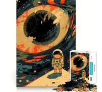 Rompecabezas Space Core de 1000 Piezas para Adolescentes Juguete de lógica Fina, Divertido y Relajante Decoración de Pared con Bordes limpios (38x26cm)