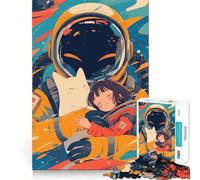 Rompecabezas Space Core de 1000 Piezas para Adultos, Regalo Ideal para desafiar la Mente, Juguete fácil de Usar, Corte preciso, (50x75cm)