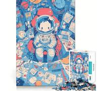 Rompecabezas Space Core Hard para Adultos, 1000 Piezas, Juguete Que desafía la Mente, Entretenimiento Suave, Corte preciso, Regalo Memorable (50x75cm)