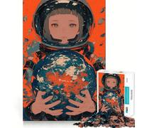 Rompecabezas Space Core para Adultos, 1000 Piezas, Rompecabezas Mental, pasatiempo Relajante, Montaje de imágenes, Regalo Encantador (38x26cm)