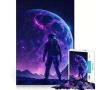 Rompecabezas Space Is Wild de 1000 Piezas para Adolescentes Juguete de lógica Fina, fácil de Usar, con Bordes limpios, Ideal para Festivales o como Regalo (38x26cm)