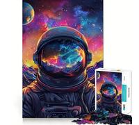 Rompecabezas Space Is Wild de 1000 Piezas para Adolescentes Juguete de lógica Fina, fácil de Usar, con Bordes limpios, Ideal para Festivales (38x52cm)