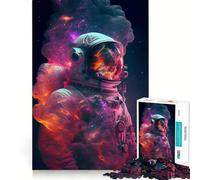 Rompecabezas Space Is Wild de 1000 Piezas para Adolescentes Juguete de lógica Mental Diseño Tranquilo y Firme Artículo de Santa Claus (38x52cm)