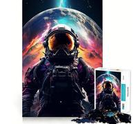 Rompecabezas Space Is Wild de 1000 Piezas para Adolescentes Juguete para desarrollar la lógica y la Capacidad de relajación Divertido y con Cortes precisos Regalo artístico (38x26cm)