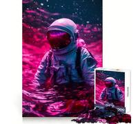 Rompecabezas Space Is Wild de 1000 Piezas para Adultos Juguete Intelectual para Relajarse y calmar Corte preciso Artículo de Santa Claus (38x26cm)