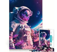 Rompecabezas Space Is Wild de 1000 Piezas para Adultos Juguete Intelectual para Relajarse y calmar Corte preciso Artículo de Santa Claus (38x26cm)