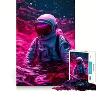 Rompecabezas Space Is Wild de 1000 Piezas para Adultos Juguete Intelectual para Relajarse y calmar Corte preciso Artículo de Santa Claus (50x75cm)