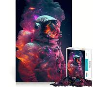 Rompecabezas Space Is Wild de 1000 Piezas para Adultos Juguete Intelectual para Relajarse y calmar Corte preciso Artículo de Santa Claus (38x26cm)